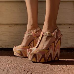 Nine West Vintage America Platforms